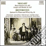 Wolfgang Amadeus Mozart - Quintetto X Pf E Fiati K 452, Adagio E Rondo' K 617 cd