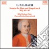 Carl Philipp Emanuel Bach - Sonate Per Flauto Wq 83-87 cd