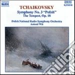Pyotr Ilyich Tchaikovsky - Symphony No.3 Op.29, La Tempesta Op.18 cd