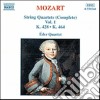 Wolfgang Amadeus Mozart - Quartetti X Archi Vol.1 (integrale): Quartetto N.18 K 464, N.16 K 428 cd