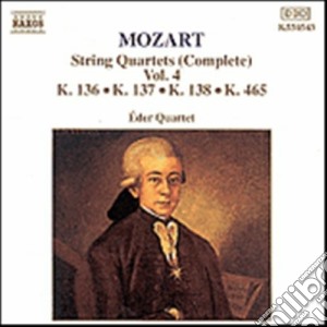 Wolfgang Amadeus Mozart - String Quartets (Complete), Vol.4 cd musicale di Wolfgang Amadeus Mozart