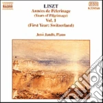 Franz Liszt - Anni Di Pellegrinaggio Vol.1 (primo Anno: Svizzera) cd