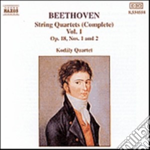 Ludwig Van Beethoven - Quartetti X Archi (integrale) Vol.1: Quartetto N.1, N.2 Op.18 cd musicale di Beethoven ludwig van