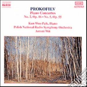 Sergei Prokofiev - Concerto X Pf E Orchestra N.2 Op.16, N.5 Op.55 cd musicale di Sergei Prokofiev