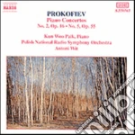 Sergei Prokofiev - Concerto X Pf E Orchestra N.2 Op.16, N.5 Op.55 cd