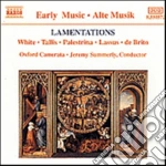 Oxford Camerata / Jeremy Summerly - Lamentations: White, Tallis, Palestrina, Lassus, De Brito cd