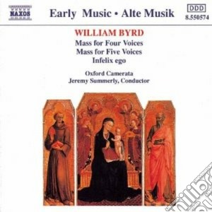 William Byrd - Mass For Four and Five Voices cd musicale di William Byrd