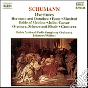Robert Schumann - Ouvertures: Genoveva Op. 81, Bride Of Messina Op.100, Julius Caesar Op.128, Herm cd musicale di Robert Schumann