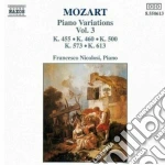 Wolfgang Amadeus Mozart - Variazioni X Pf Vol.3: K 455, 460, 500,573, 613 cd