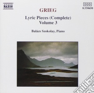 Edvard Grieg - Pezzi Lirici (integrale) Vol.3: Selezione Dalle Op.12, 38, 54, 57, 62, 71, 65, 6 cd musicale di Edvard Grieg