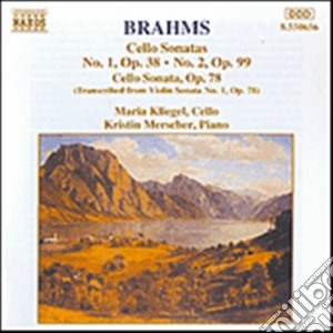 Johannes Brahms - Sonata X Vlc N.1 Op.38, N.2 Op.99, Op.78 (trascrizione Dalla Sonata X Vl N.1 Op. cd musicale di Johannes Brahms