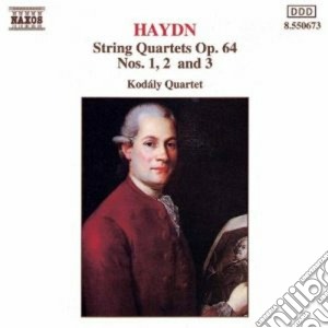 Joseph Haydn - Quartetto X Archi N.1, N.2, N.3 Op.64 cd musicale di Haydn franz joseph