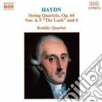 Joseph Haydn - Quartetto X Archi N.4, N.5 l'Allodola, N.6 Op.64 cd