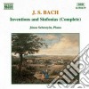 Johann Sebastian Bach - Invenzioni E Sinfonie (integrale) , Frammennti Dal Quaderno Di Anna Magdalena cd