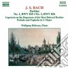 Johann Sebastian Bach - Partita N.1 Bvw 825, N.2 Bwv 826, Capriccio Bwv 992 Sopra La Lontananza ... cd