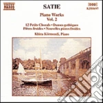 Erik Satie - Opere X Pf (integrale) Vol.2: 12 Petitechorals, Danses Gotique, Pieces Froides, cd