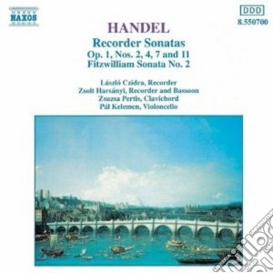 Georg Friedrich Handel - Recorder Sonatas cd musicale di Handel georg friedri