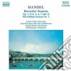Georg Friedrich Handel - Recorder Sonatas cd