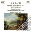Johann Sebastian Bach - Suites Francesi Nn.1 E 2 Bwv 812, 813, Concerto Italiano Bwv 971, ... cd