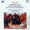 Joseph Haydn - Symphony No.26 'lamentazione', N.35, N.49 'la Passione' cd
