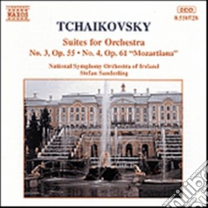 Pyotr Ilyich Tchaikovsky - Suite N.3 Op.55, N.4 Op.61 Mozartiana cd musicale di Ciaikovski pyotr il'