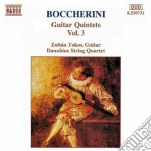 Luigi Boccherini - Guitar Quintets Vol.3 cd musicale di Zoltan Tokos