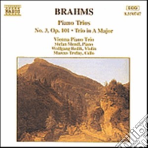 Johannes Brahms - Trio X Pf N.3 Op.101, In La Mag Op.postuma cd musicale di BRAHMS