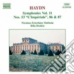 Joseph Haydn - Symphony No.53 L'Imperiale, N.86, N.87 cd