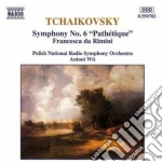 Pyotr Ilyich Tchaikovsky - Symphony No. 6 & Francesca da Rimini cd