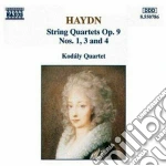 Joseph Haydn - Quartetto X Archi N.1, N.3, N.4 Op.9 cd