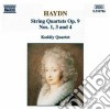 Joseph Haydn - Quartetto X Archi N.1, N.3, N.4 Op.9 cd