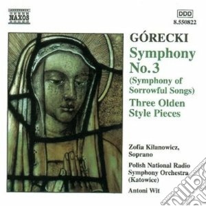Henryk Gorecki - Symphony No.3 Op.36, 3 Olden Style Pieces cd musicale di Henryc Gorecki