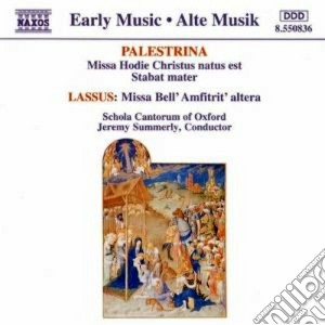 Giovanni Pierluigi Da Palestrina - Missa Hodie Christus Natus Est, Stabat Mater, Hodie Christus Natus Est cd musicale di PALESTRINA-LASSUS