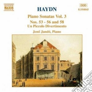 Joseph Haydn - Sonate X Pf Vol.3: Sonata X Pf N.53 > N.56, N.58, Variazioni (un Piccolo Diverti cd musicale di Haydn franz joseph