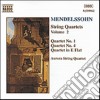 Felix Mendelssohn - Quartetti X Archi Vol.2: Quartetto N.1 Op.12, N.4 Op.44 N.2, In Mib Mag. cd