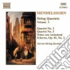 Felix Mendelssohn - String Quartets Vol.3 cd