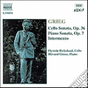 Edvard Grieg - Sonata X Pf Op.7, Intermezzo X Vlc E Pf, Sonata X Vlc E Pf Op.36 cd musicale di Edvard Grieg