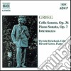 Edvard Grieg - Sonata X Pf Op.7, Intermezzo X Vlc E Pf, Sonata X Vlc E Pf Op.36 cd