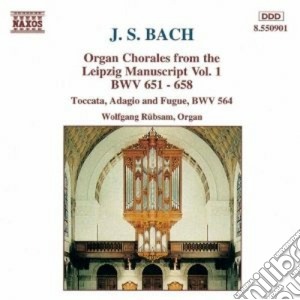 Johann Sebastian Bach - Corali Dal Manoscritto Di Lipsia, Vol.1: Bwv 651-658, 564 cd musicale di Johann Sebastian Bach