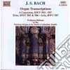 Johann Sebastian Bach - Organ Trascriptions (bwv 594, 593, 587, 596, 586, 595, 585, 597, 592) cd