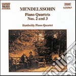 Felix Mendelssohn - Quartetto X Pf N.2 Op.2, N.3 Op.3 cd