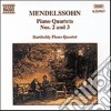 Felix Mendelssohn - Quartetto X Pf N.2 Op.2, N.3 Op.3 cd