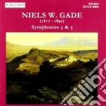Niels Gade - Symphony No.3 Op.15, Symphony No.5 Op.25 (con Pianoforte Concertante) cd