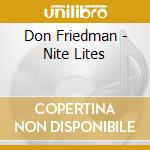Don Friedman - Nite Lites cd
