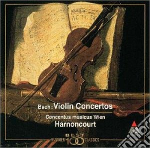 Johann Sebastian Bach - Violin Concertos cd musicale di Nikolaus Harnoncourt