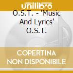 O.S.T. - 'Music And Lyrics' O.S.T. cd