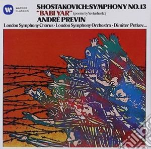 Shostakovich - Symphony 13 Babi Y cd musicale di Andre Shostakovich / Previn