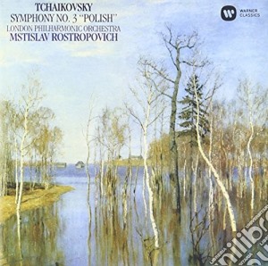 Pyotr Ilyich Tchaikovsky - Symphony No.3 Op.29 cd musicale di Mstislav Tchaikovsky / Rostropovich