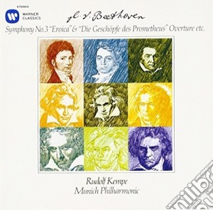 Ludwig Van Beethoven - Symphony No.3 Eroica cd musicale di Rudolf Beethoven / Kempe