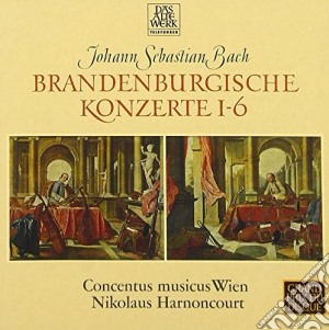 Johann Sebastian Bach - Brandenburg Concertos Nos 1-6 [1964] cd musicale di Harnoncourt, Nikolaus